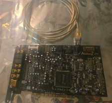 Creative Labs Sound Blaster Audigy 2 ZS PCI  Sound Card SB0350 W/CABLE.  picture