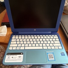 HP Stream 11-d010wm 8.9in Intel Windows Notebook/Laptop Blue picture