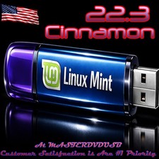 Linux Mint Cinnamon 22.3 64-bit Bootable USB Metal Water Proof picture