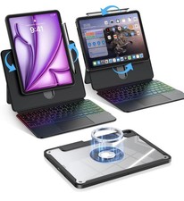 BLOSOMEET Magnetic Keyboard Case for iPad Air/Pro 11
