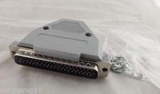 10pcs DB62 Male Plug 62 Pin 3 Rows D-SUB Connector Plastic Hood Cover Backshell picture