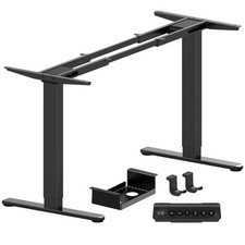 Standing Desk Frame Dual Motor 28.35 Inch 264 lbs Black EGESD55B-US Marsail picture