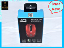 ADESSO S50R iMouse Wireless Mini Mouse, Red. Brand New, Sealed picture