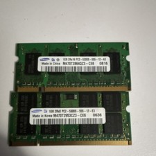 Samsung 2GB (2x1GB) DDR2 SO-DIMM PC2-5300S RAM M470T2864QZ3-CE6 M470T2953CZ3-CE6 picture