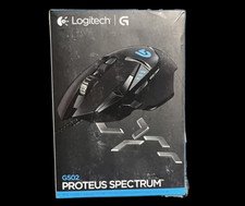 Logitech G502 Proteus Spectrum  Wired  Mouse Black picture