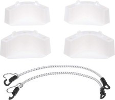 Cooler Mounting Kit 4 Corner Pieces 2 Stretch Straps Corrosion-Resistant picture