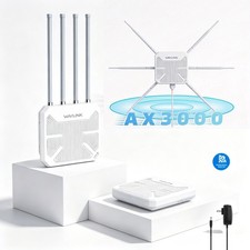 WAVLINK 3000Mbps Outdoor Extender WiFi 6 Router Long Range AP 300 Meters 1.5KM picture