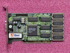 VINTAGE AOPEN PT-75 S3 VIRGE/DX  4 MB PCI VGA CARD picture