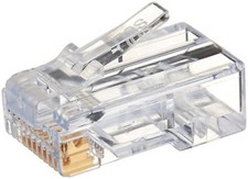Platinum Tools 100010B EZ-RJ45 Cat6 Connector, 100 Piece picture