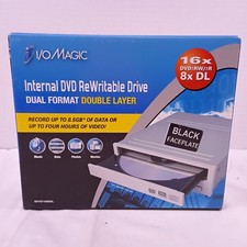 I/O Magic Internal DVD Rewritable Drive Dual Format Double Layer IDVD168DL New picture