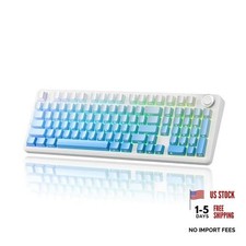 x Aula F99 Pro 99% Mechanical Gaming Keyboard – Wireless Blue Gradient picture