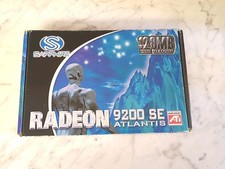 BNIB NOS Sapphire ATi Radeon 9200 SE Atlantis 128 MB DDR AGP 8x Direct X 8.1 WIN picture