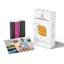 HPRT Photo Printer Paper and Ribbon, 54 Sheets and 1 Ribbon picture