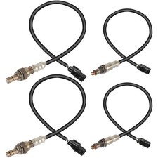 4-PC Set O2 Oxygen Sensor Upstream Downstream Compatible for Honda Accord 201... picture