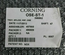 Corning - OSE-ST-1 - Optical Splice Enclosure - Splice Tray - ONE - 1 - New picture