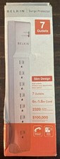 NEW Belkin 7-Outlet Surge Protector Power Strip BE107200-06 picture