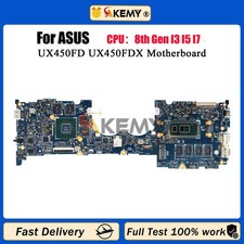 UX450FDX Laptop Motherboard For ASUS UX480 UX450FD UX450F I3 I5 I7 CPU tests OK picture