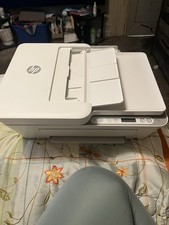 EUC HP DeskJet 4155e Wireless All-In-One Inkjet Printer Tested Works Perfectly picture