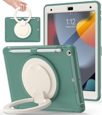 BATYUE Shockproof Case for iPad 9th 8th 7th Gen 10.2 Inch, Jade Green picture