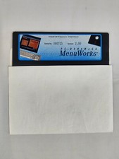 Vintage 1987 PC DYNAMICS Menu Works Version 2.0 Diskette Software Disk #000721 picture