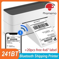 Phomemo 4x6 Shipping Label Printer Bluetooth Thermal label maker USPS UPS Fedex picture