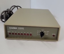 Codex 2205 Modem 25896 Bell 208 A/B 4800 BPS w/ Fixed Power cord Untested Motoro picture