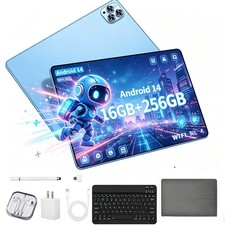 10.1 inch Android 14 Tablets 8-Core  IPS 16GB RAM 256G ROM Keyboard+Mouse+Pen picture
