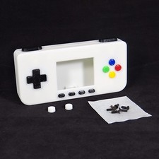 PiGRRL Zero WHITE Game Boy Case Buttons Screws Washers Gameboy Raspberry Pi Zero picture
