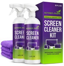 Streak-Free Screen Cleaner Spray 2 Pack - 16oz for TV, Laptop, Car & Phones - Sa picture