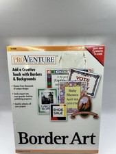 Border Art Windows PC software CIB NEW vintage Computer Software picture