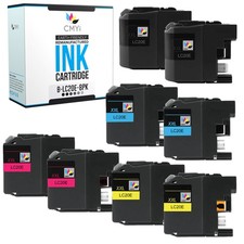 8PK CMYi Compatible LC20E Printer Cartridges XXL fits Brother MFC-J785DW J985DW picture