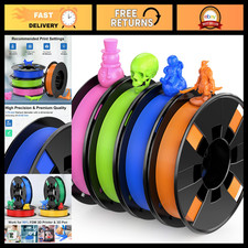 4 Colors PLA 3D Printer Filament Bundle, 1.75mm, Dimensional Accuracy +/- 0.02mm picture