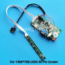 For LTN156AT15-C01/W01 40-Pin LVDS Screen VGA HDMI 1366x768 LCD Driver Board Kit picture