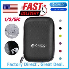 ORICO 5PCS 2.5'' External Hard Drive Storage Bag Shockproof HDD Case for Travel picture