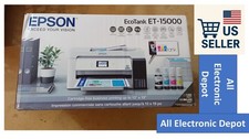 New Epson EcoTank ET-15000 Wireless Color Wide Format All-In-One Printer Sealed picture