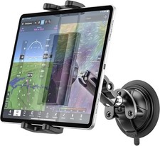 Dosvsi Pilots Tablet Holder, [Strong Suction Cup] Aircraft 8.85 inches, Black picture