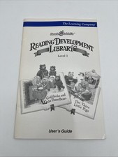 Reader Rabbit's Reading Development Library Level 1 User's Guide ONLY picture