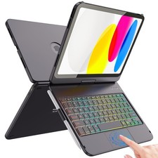 FUWANG Touch Keyboard Case for iPad (A16) 11th Generation 11 inch Black picture