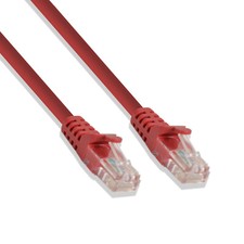 Red 10-foot premium Cat5e Patch LAN Ethernet Network Cable (10 Pack) picture