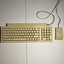 Apple Keyboard II & Mouse I for Macintosh ADB Apple Desktop Bus Mac M0487 G5431 picture
