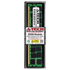 A-Tech 32GB 4Rx4 PC3-10600R DDR3 1333 MHz ECC RDIMM REG Server Memory RAM Module picture