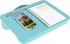 Compact Lap Desk – Aqua Sky, Fits 14