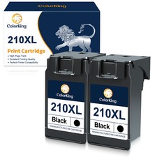2Pc Ink Cartridge compatible for Canon PG-210XL PIXMA  iP2700 2702 MP240 250 270 picture
