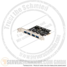 Delock PCIe x1 3.2 Gen1 4x External USB 3.2 Type-A Controller 90509 picture