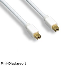 Kentek 6' Mini DisplayPort 1.2 20Pin Male to Male AV Cable 4K 60Hz HD for Mac picture