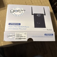gotw3 router LTE200 Complete With Box And Cords picture