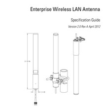 Symbol (MotorolaZebra) - Outdoor Dual-Band Dipole Antenna ML-2452-HPA5-036 5dbi picture