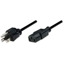 Manhattan - PC Power Cable, 1.8 m - 6ft. (Black) picture