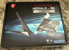 MSI HERALD-BE Wi-Fi 7 MAX Wireless bluetooth 5.4 QCNCM865 for AMD & Intel picture