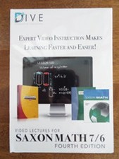 DIVE Saxon Math 7/6 Video Lecture Course Fourth Edition CD-ROM picture